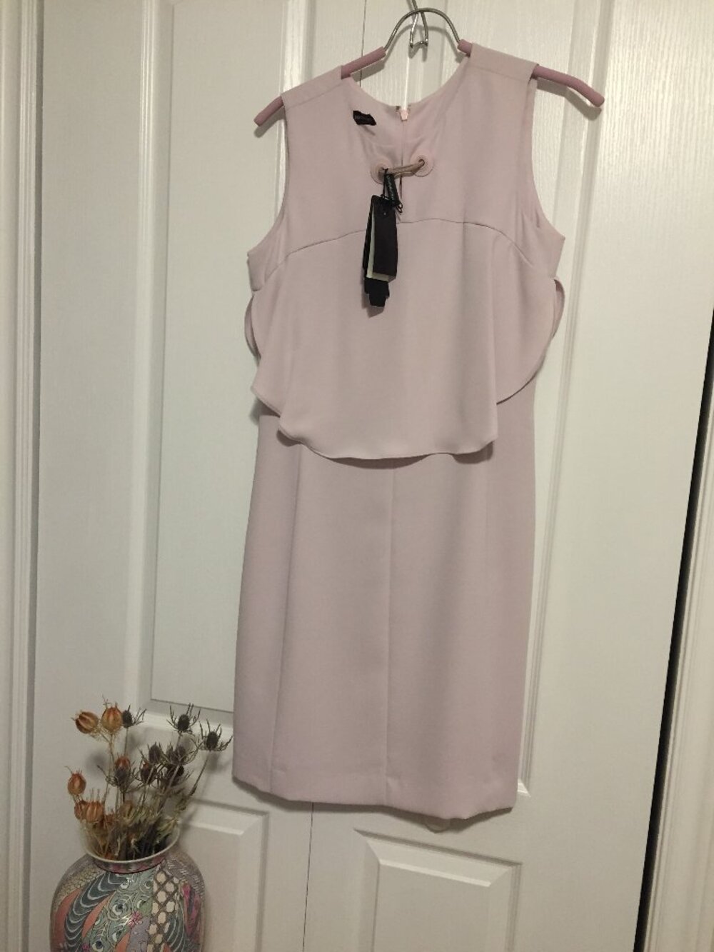 NWT Emporio Armani Blush Pink Ruffle Dress Made in Italy Brand: Emporio Armani